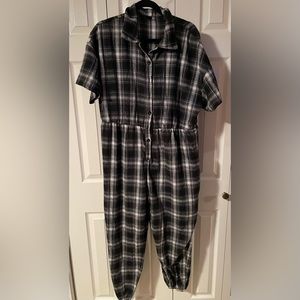 Shein Curve 2xl Plaid Overalls